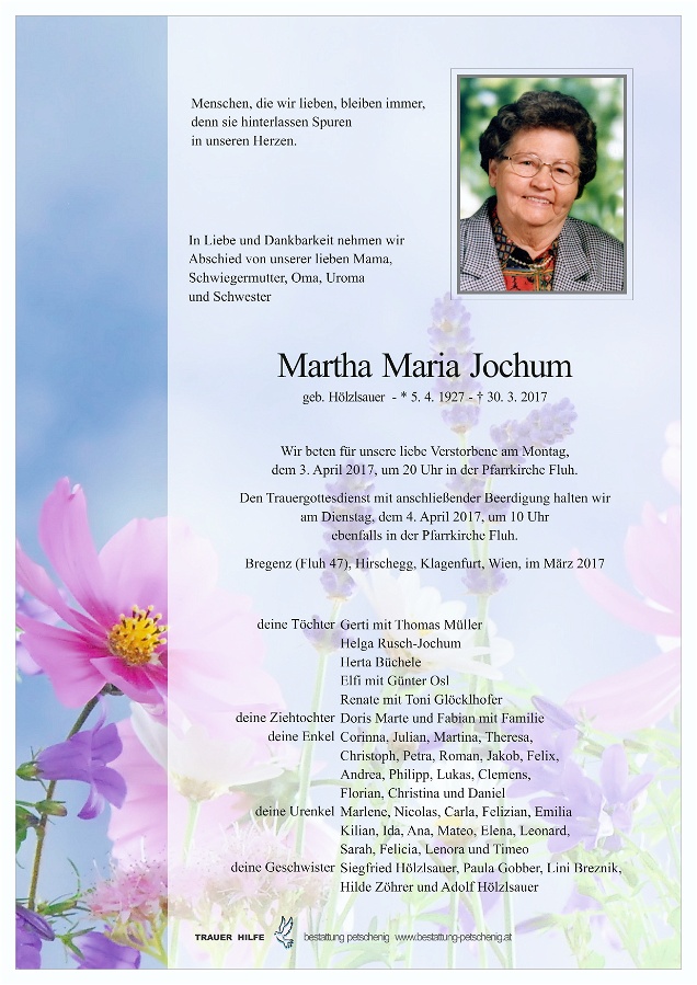 Martha Maria Jochum